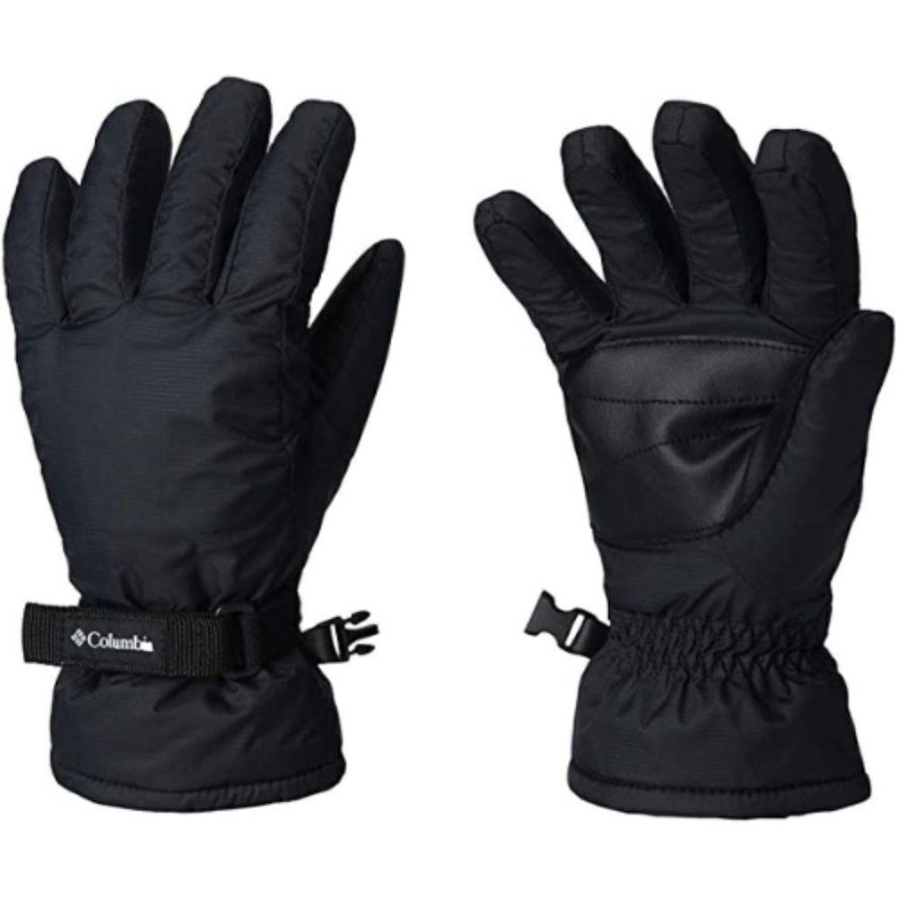 Columbia Boys Youth Black Core Waterproof Gloves Size Small